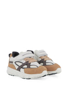Sneakers per bambino Boss Kids beige con inserti in rete J53545 343 BOSS KIDS 