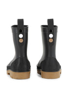 Stivali da pioggia per bambino Boss Kids neri con plantare con logo J53549 09B BOSS KIDS 