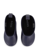 Stivali da pioggia per bambino Boss Kids blu con plantare con logo J53549 849 BOSS KIDS 