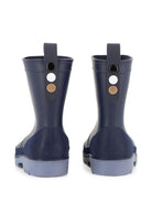 Stivali da pioggia per bambino Boss Kids blu con plantare con logo J53549 849 BOSS KIDS 