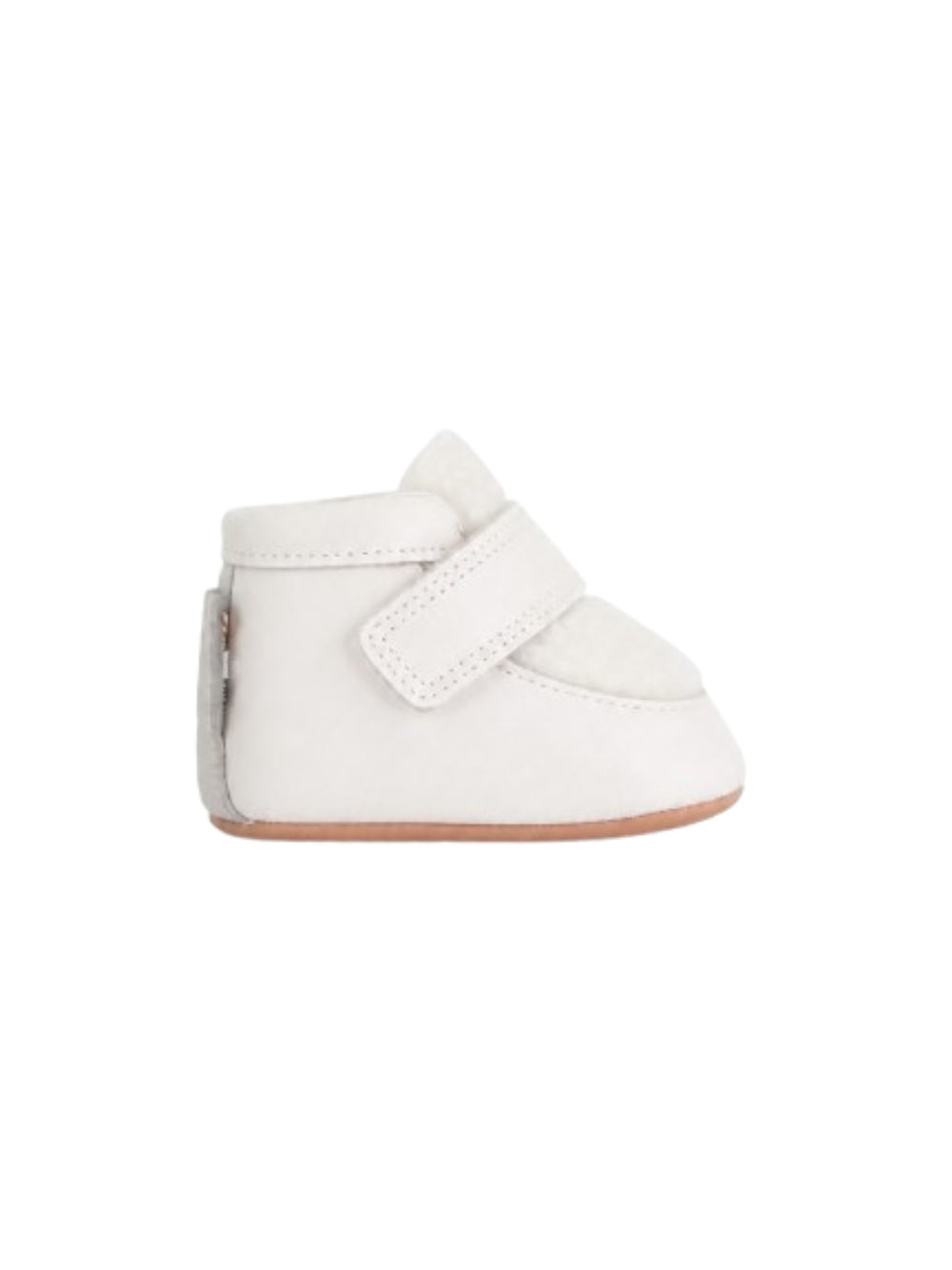 Stivali per neonato Boss Kids bianchi con logo inciso J53551 120 BOSS KIDS 