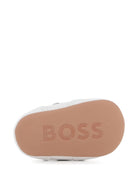 Sneakers per neonato Boss Kids bianco con design a inserti J53553 10P BOSS KIDS 
