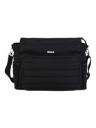 Borsa fasciatoio per neonato Boss Kids nera con design trapuntato J53562 09B BOSS KIDS 