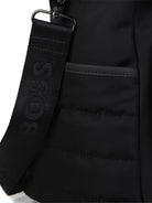 Borsa fasciatoio per neonato Boss Kids nera con design trapuntato J53562 09B BOSS KIDS 