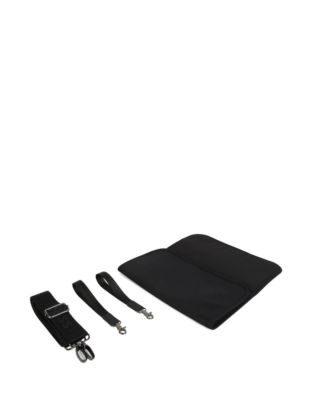 Borsa fasciatoio per neonato Boss Kids nera con design trapuntato J53562 09B BOSS KIDS 