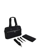 Borse fasciatoio per neonato Boss Kids nera con applicazione con logo sul davanti J53563 09B BOSS KIDS 