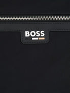 Borse fasciatoio per neonato Boss Kids nera con applicazione con logo sul davanti J53563 09B BOSS KIDS 