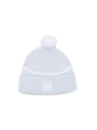 Berretto per neonato Boss Kids azzurro con pompom J53566 771 BOSS KIDS 