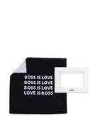 Coperta per neonato Boss Kids multicolore con scritta intarsiata sul davanti J53570 849 BOSS KIDS 