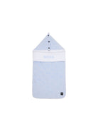 Sacco nanna per neonato Boss Kids azzurro con motivo monogramma all-over J53573 771 BOSS KIDS 