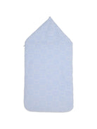 Sacco nanna per neonato Boss Kids azzurro con motivo monogramma all-over J53573 771 BOSS KIDS 