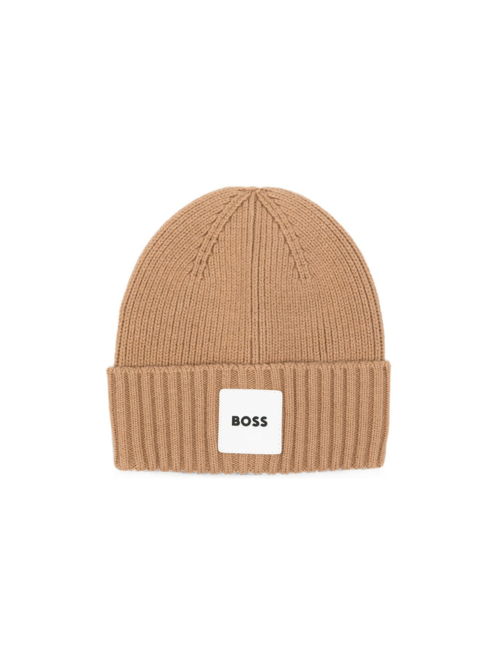Cappellino per neonato Boss Kids marrone con patch con logo J53575 269 BOSS KIDS 