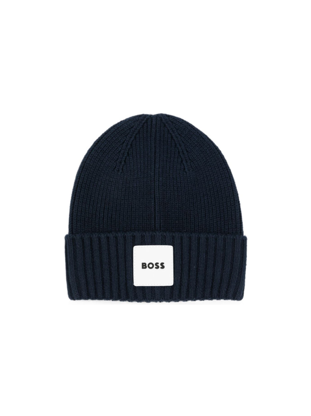 Cappellino per neonato Boss Kids blu con patch con logo J53575 849 BOSS KIDS 