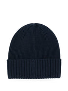 Cappellino per neonato Boss Kids blu con patch con logo J53575 849 BOSS KIDS 