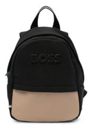 Zaino per bambini Boss Kids nero con targhetta logo J53580 09B BOSS KIDS 