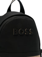 Zaino per bambini Boss Kids nero con targhetta logo J53580 09B BOSS KIDS 