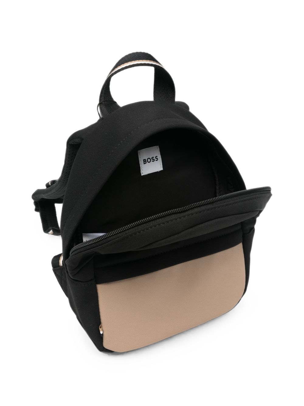 Zaino per bambini Boss Kids nero con targhetta logo J53580 09B BOSS KIDS 