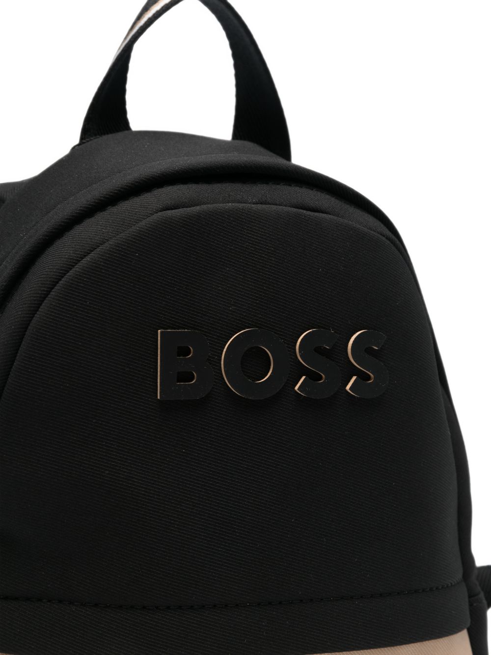 Zaino per bambini Boss Kids nero con targhetta logo J53580 09B BOSS KIDS 