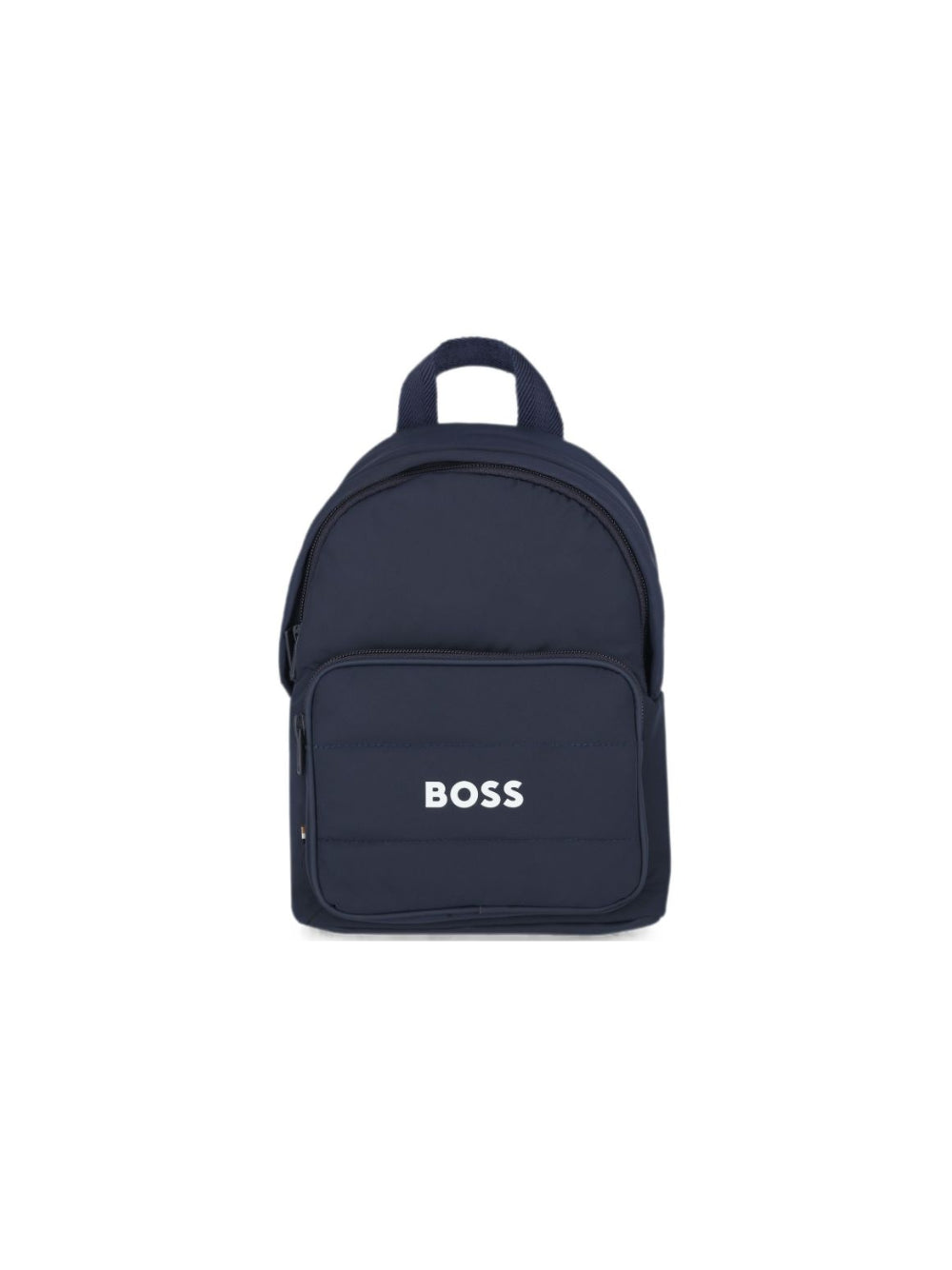Zaino per bambino Boss Kids blu con logo sul davanti J53581 849 BOSS KIDS 