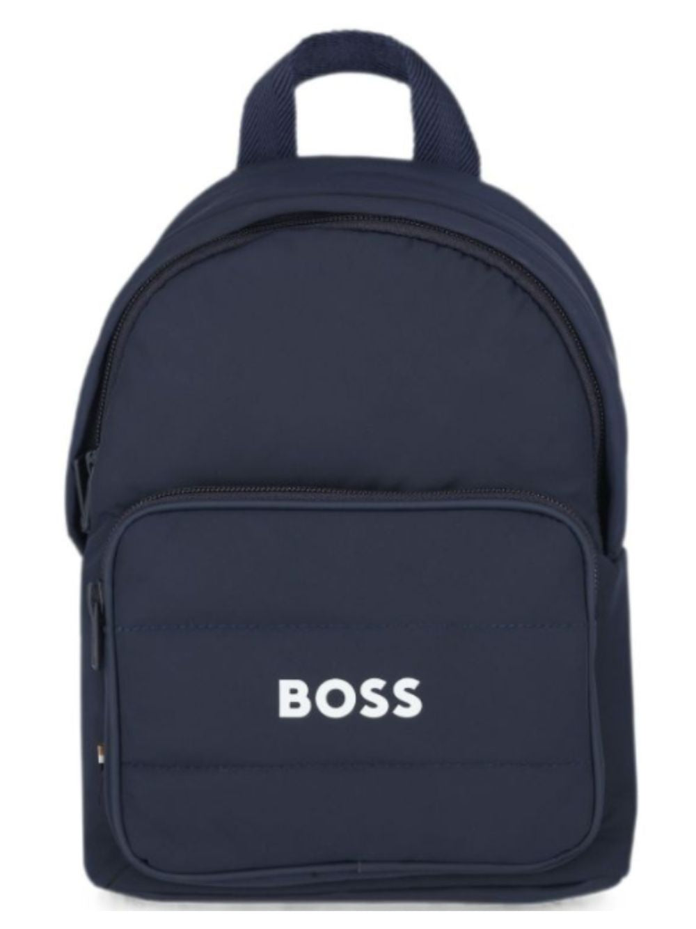Zaino per bambino Boss Kids blu con logo sul davanti J53581 849 BOSS KIDS 
