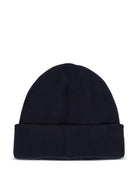 Cappello per bambino Boss Kids blu con lavorazione in maglia a coste J53584 849 BOSS KIDS 