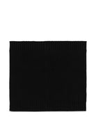 Sciarpa per bambino Boss Kids nera con applicazione logo sul davanti J53590 09B BOSS KIDS 