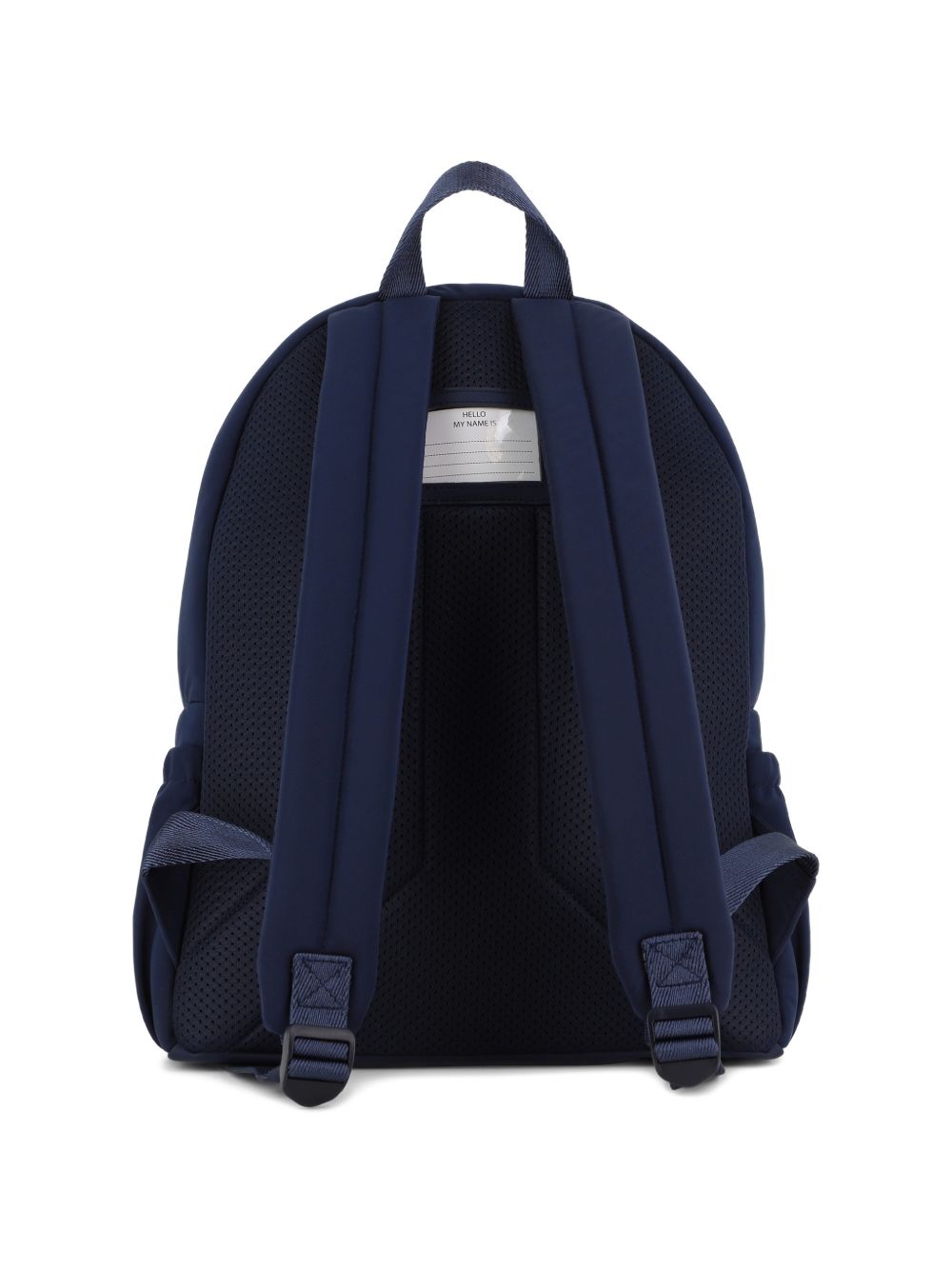 Zaino per bambino Boss Kids blu con stampa con logo sul davanti J53599 849 BOSS KIDS 