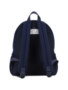 Zaino per bambino Boss Kids blu con stampa con logo sul davanti J53599 849 BOSS KIDS 