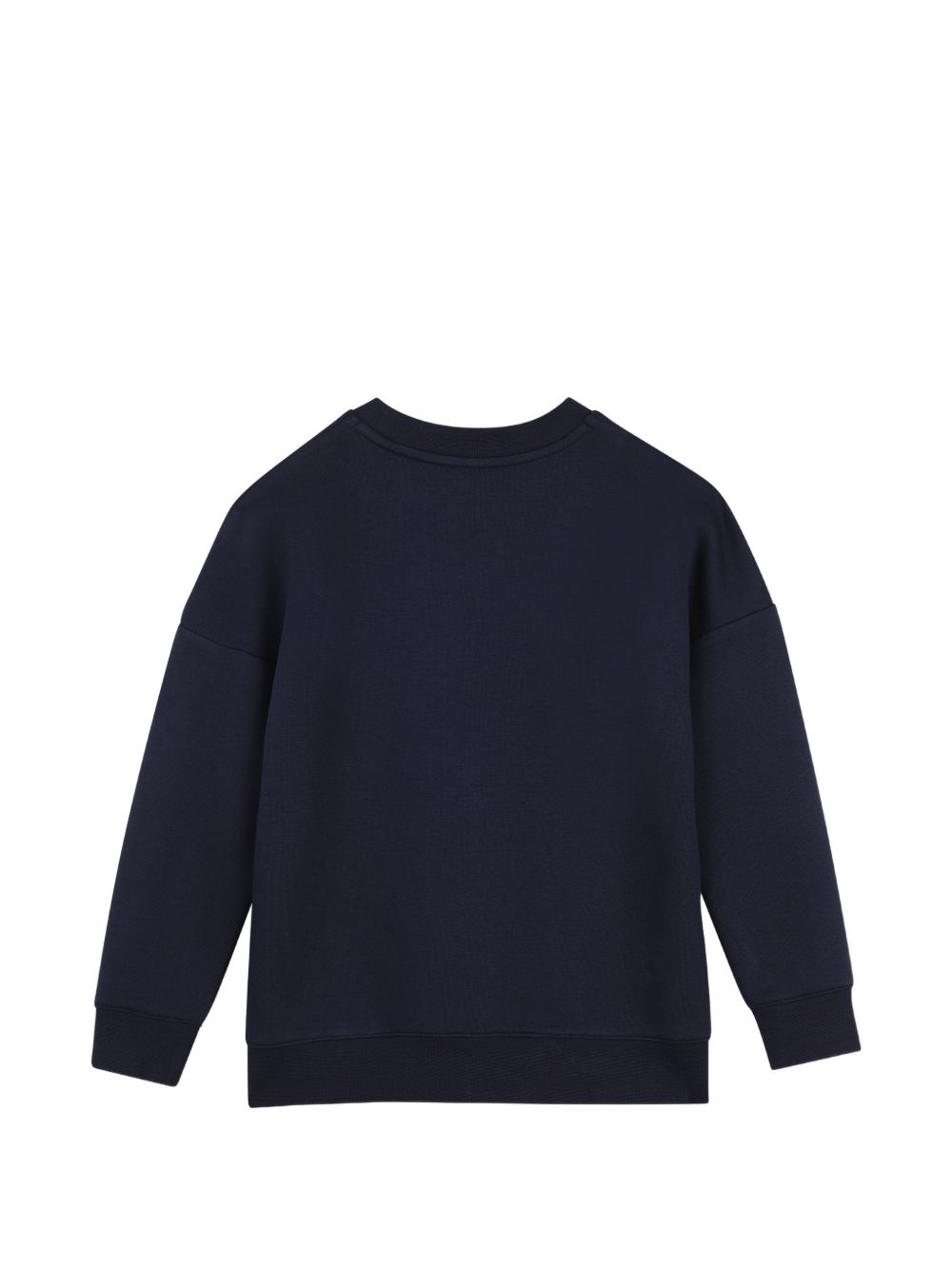 Felpa per bambino Boss Kids blu con logo ricamato sul davanti J53606 849 BOSS KIDS 