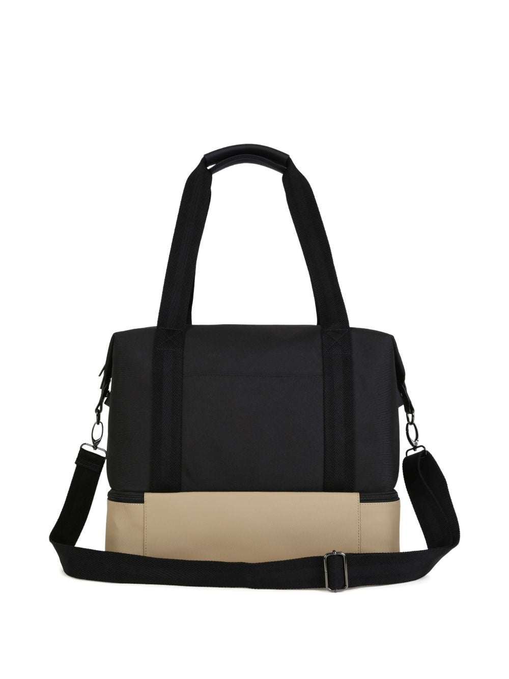 Borsa fasciatoio per neonato Boss Kids nera con design a inserti J53608 09B BOSS KIDS 