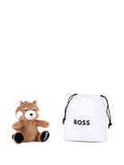 Peluche per bambino Boss Kids marrone con logo ricamato J53621 269 BOSS KIDS 
