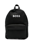 Zaino per bambino Boss Kids nero con logo sul davanti J53639 09B BOSS KIDS 