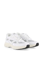 Sneaker per bambino Boss Kids bianche con inserti in rete J53642 10P BOSS KIDS 