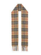 Sciarpa per bambini Burberry Kids beige con motivo Vintage Check 8076028 A7026 BURBERRY KIDS 