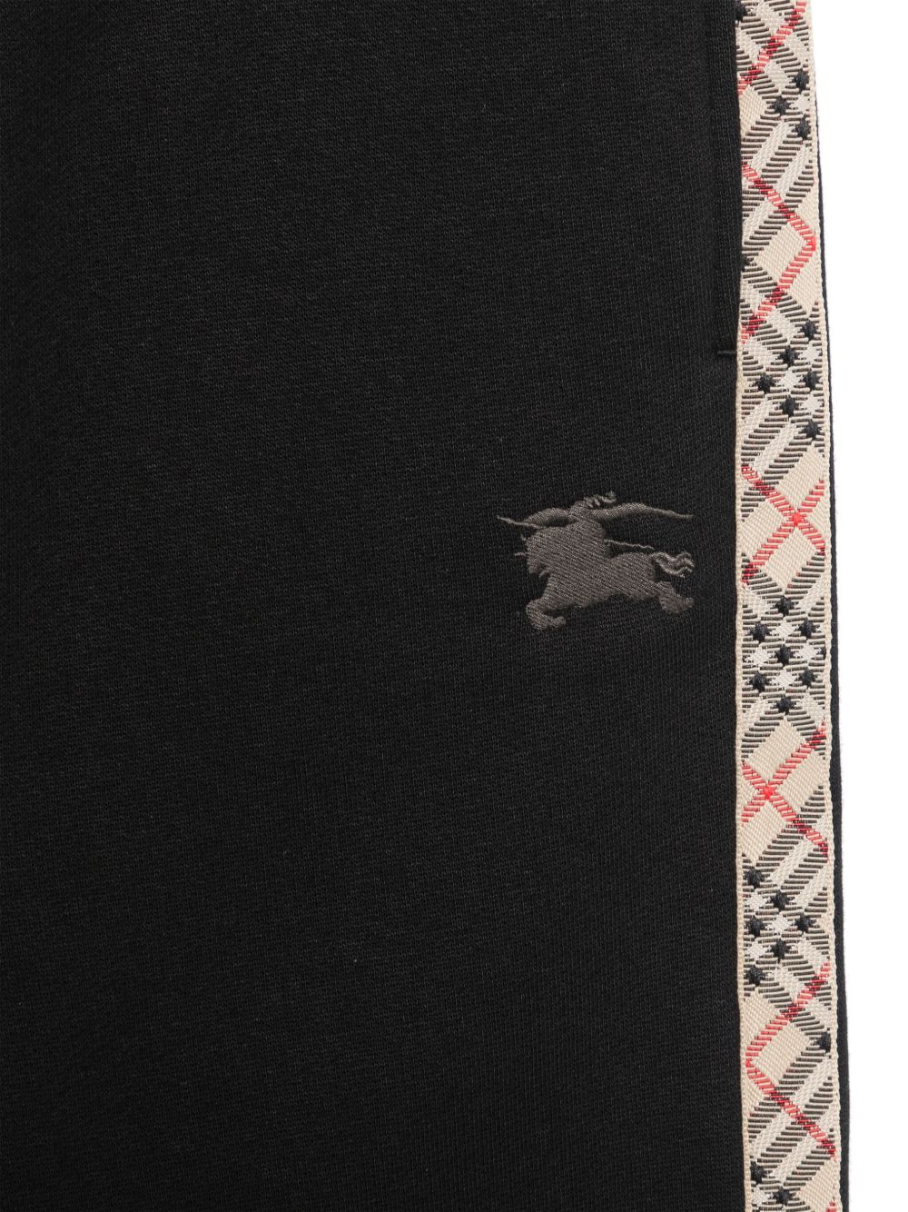Pantaloni sportivi per bambino Burberry Kids nero in cotone 8108051 A1189 BURBERRY KIDS 