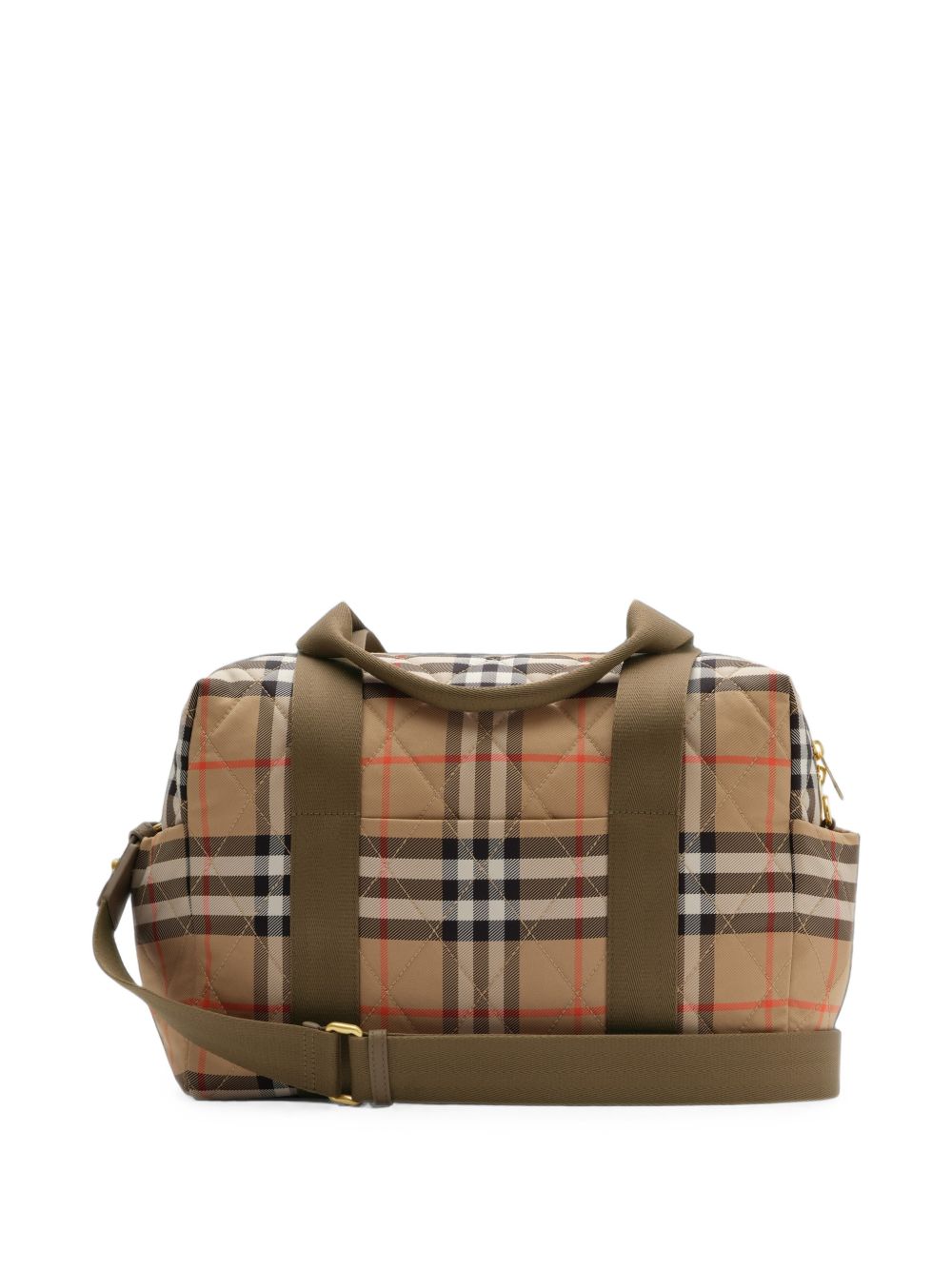 Borsa fasciatoio per neonati Burberry Kids beige con motivo Vintage Check 8126016 B9368 BURBERRY KIDS 