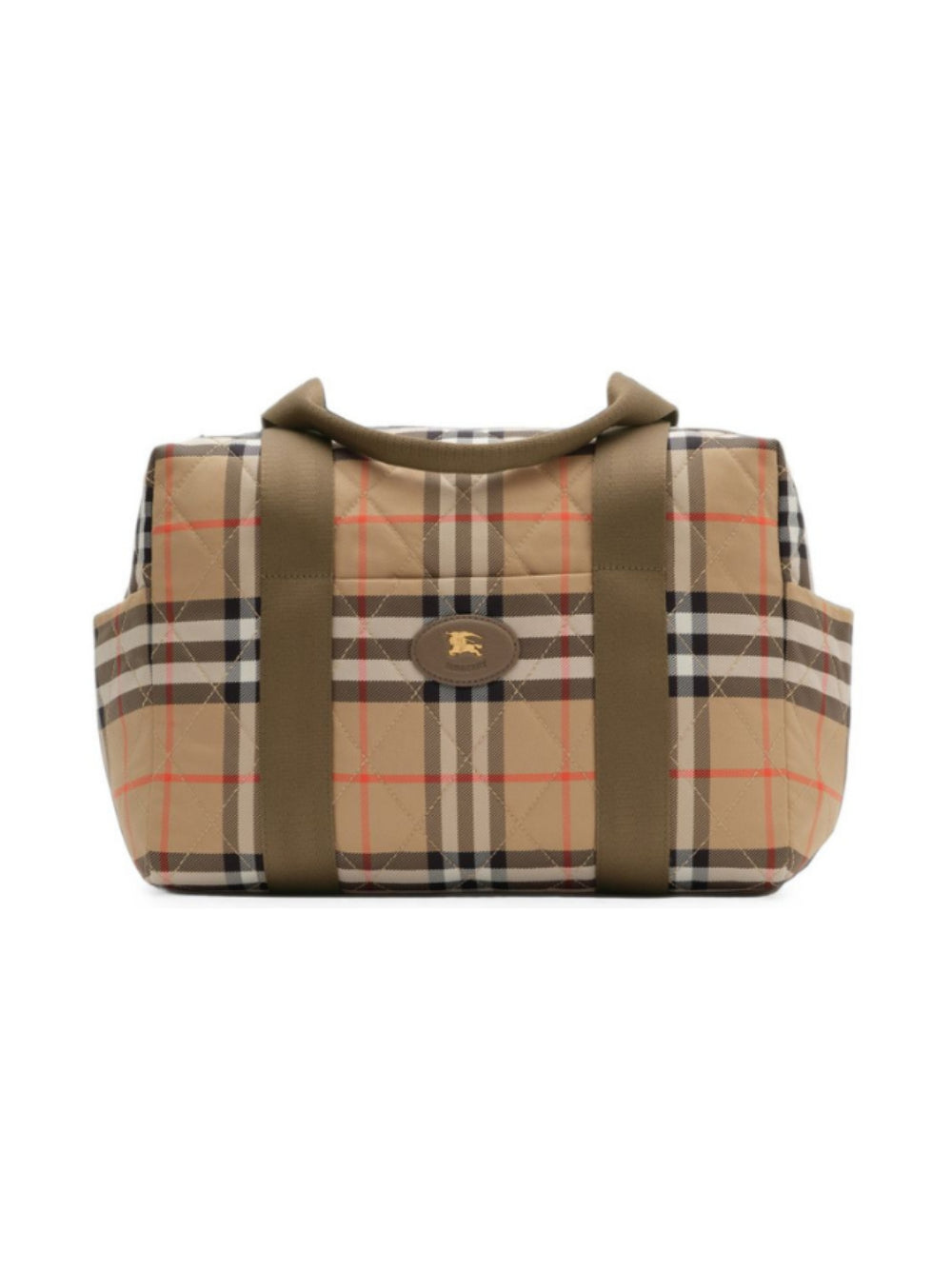 Borsa fasciatoio per neonati Burberry Kids beige con motivo Vintage Check 8126016 B9368 BURBERRY KIDS 