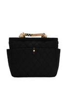 Borsa fasciatoio per neonati Burberry Kids nera con inserti con motivo Vintage Check 8126018 A1189 BURBERRY KIDS 