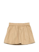 Gonna per neonata Burberry Kids beige con decorazione con bottoni 8126823 B9719 BURBERRY KIDS 