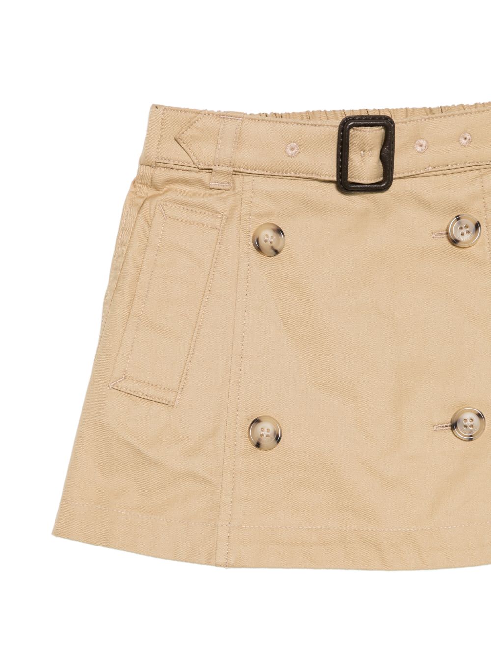 Gonna per neonata Burberry Kids beige con decorazione con bottoni 8126823 B9719 BURBERRY KIDS 