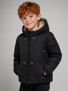Piumino per bambini Burberry Kids multicolore con design reversibile 8129598 A1189 BURBERRY KIDS 