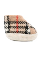 Calzini per neonati Burberry Kids beige con motivo Vintage Check 8131324 B9368 BURBERRY KIDS 