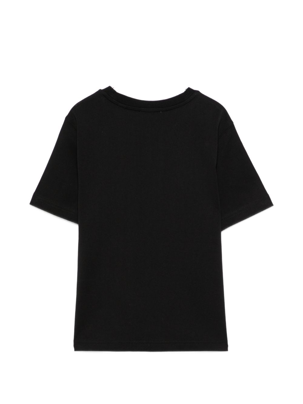 T-shirt per Bambino Burberry Kids nera con stampa logo sul davanti 8131608 A1189 BURBERRY KIDS 