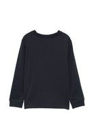 Felpa per bambino Burberry Kids nera con stampa orsetto 8131951 A1662 BURBERRY KIDS 