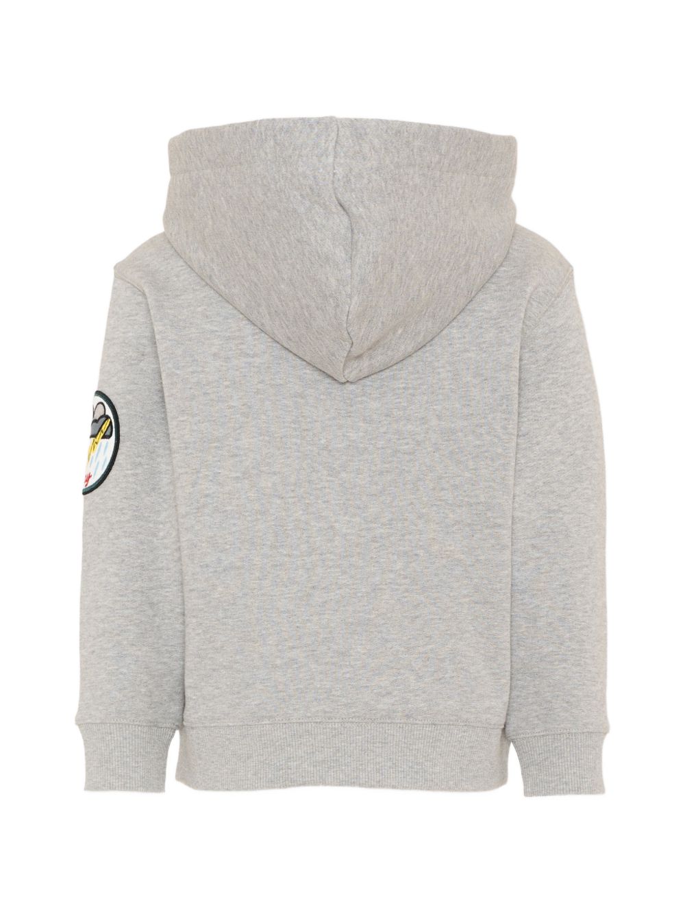Felpa per bambino Thomas Bear Burberry Kids grigio con cappuccio 8131999 A2142 BURBERRY KIDS 