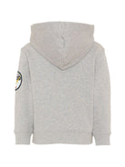 Felpa per bambino Thomas Bear Burberry Kids grigio con cappuccio 8131999 A2142 BURBERRY KIDS 