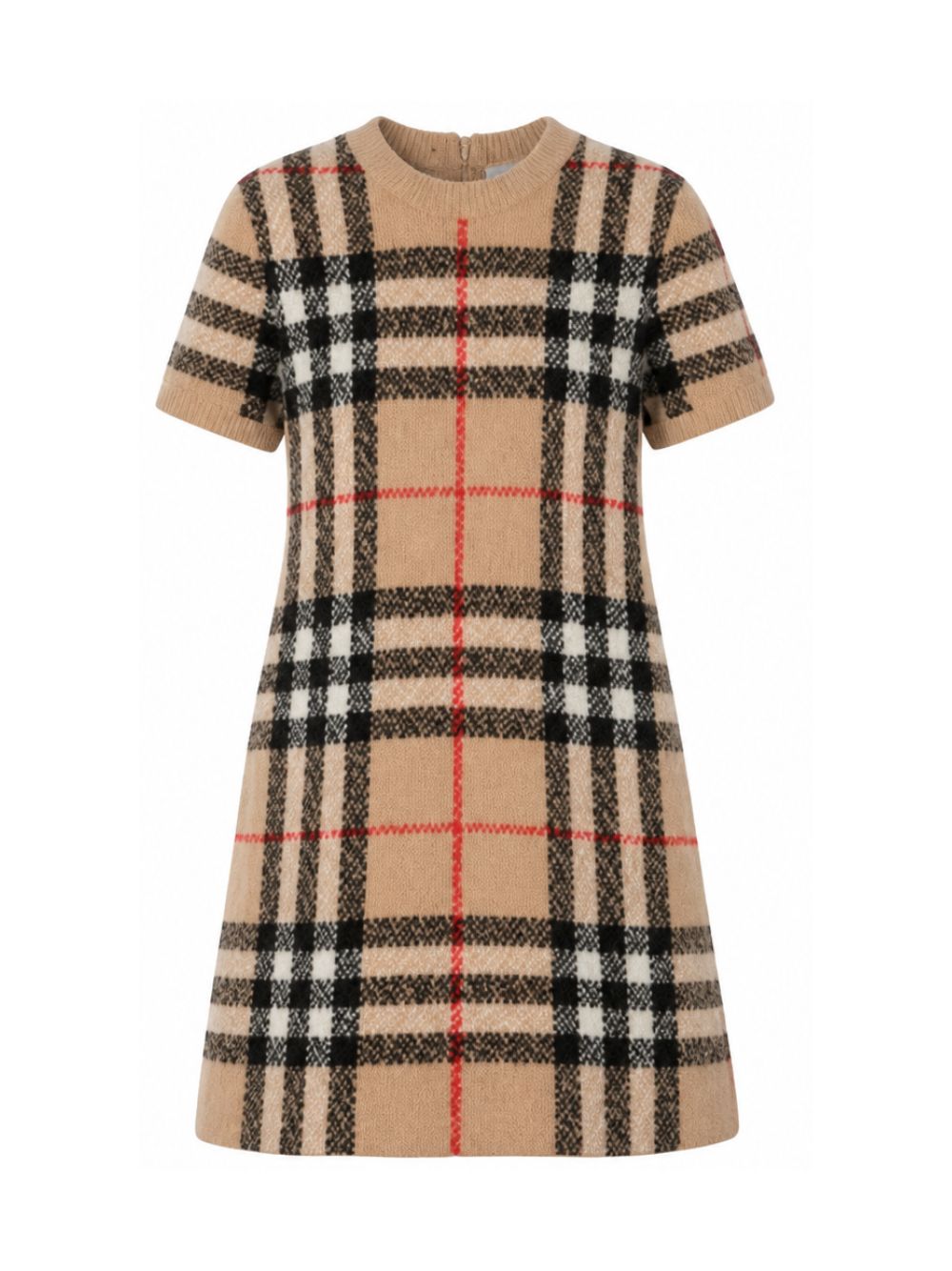 Abito per bambina Burberry Kids beige con motivo Check House 8134233 A7028 BURBERRY KIDS 
