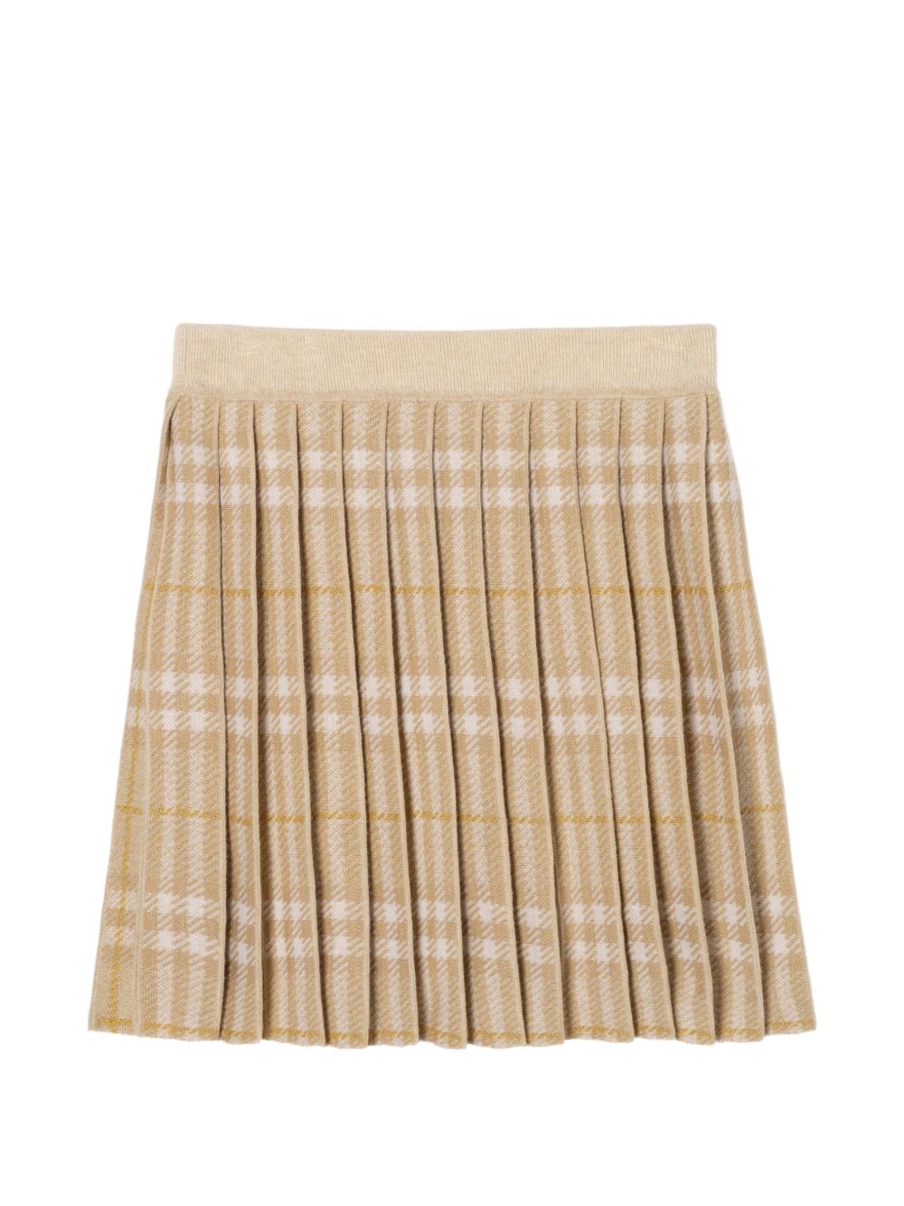 Gonna per bambina Burberry Kids beige con motivo House Check 8135222 C3269 BURBERRY KIDS 