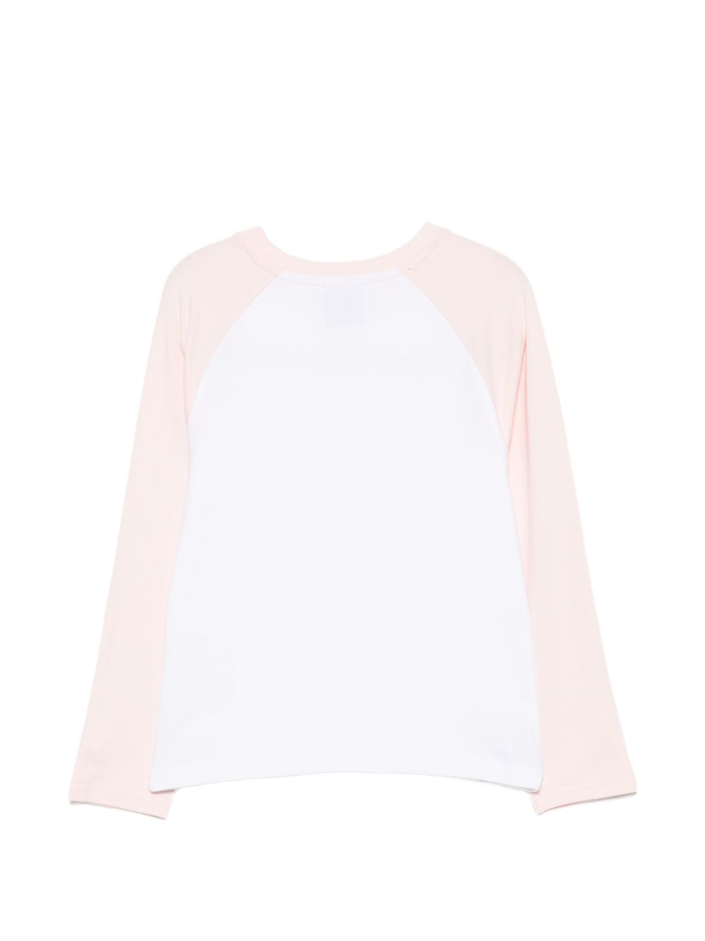 T-shirt per bambina Casablanca Kids bianca e rosa con stampa grafica KPF26JTS09901 PINK WHITE CASABLANCA KIDS 