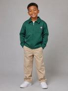Giacca per bambino Casablanca Kids verde con monogram KPF26SH30501 GREEN CASABLANCA KIDS 
